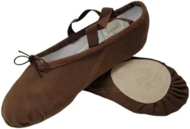 Ballet Shoes for Women, Men & Children, Durable Cotton Canvas, Adjustable Width, Split Sole, 6 Skin Tone Shades