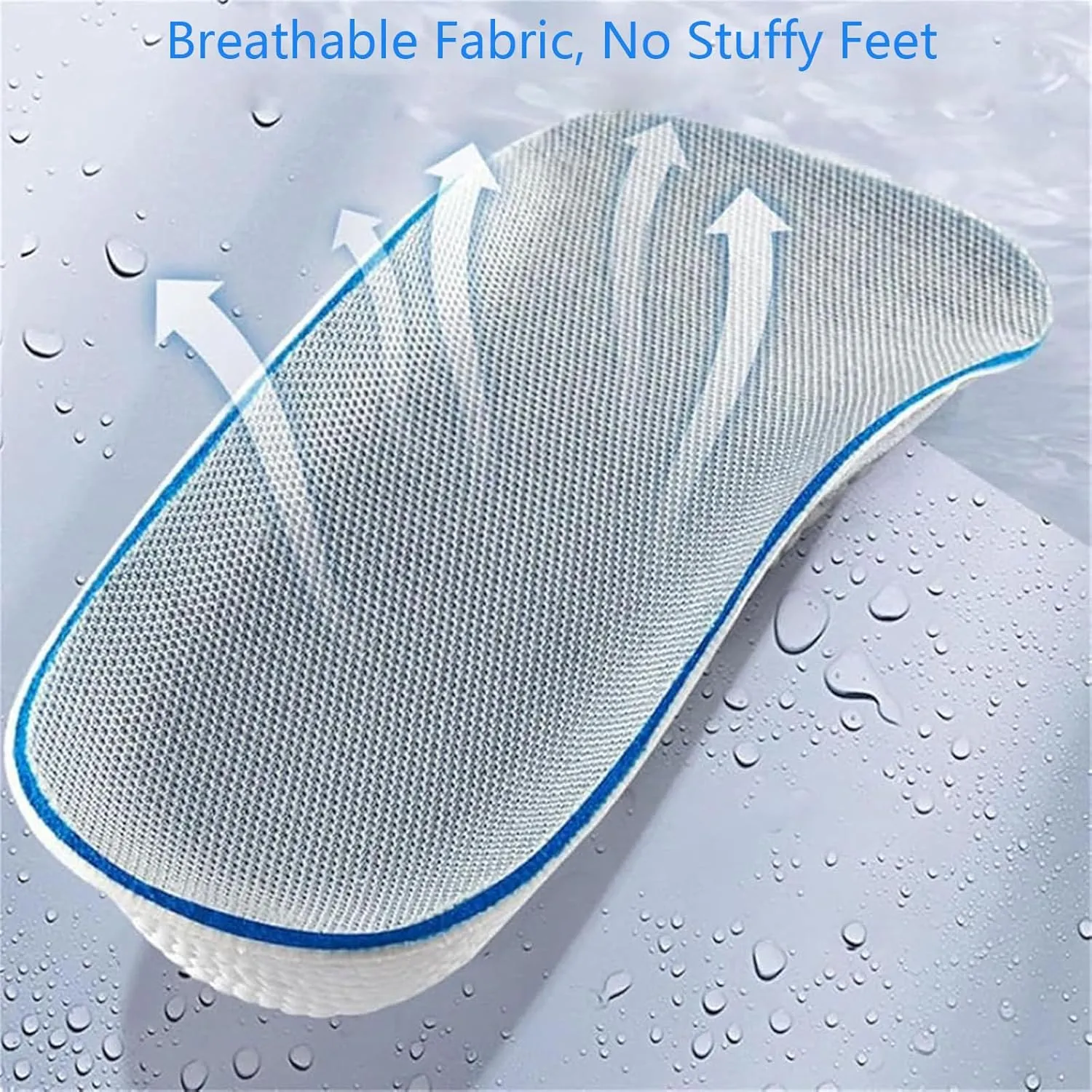 Brandone Height Insoles, Brandone Height Insoles 3 Inch, Orthopedic Highpads for Men and Women, Breathable Shock-Absorbing Arch Support Insolerelieve Foot Pain (Black, 1.37 inches)