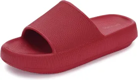 BRONAX Pillow Slippers for Women and Men | House Slides Shower Sandals | Cushioned Thick Sole