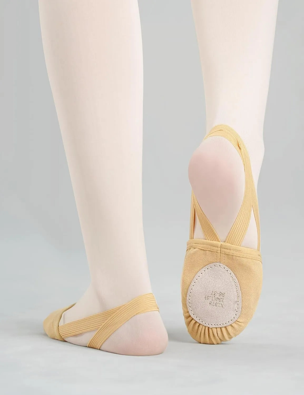 Dance Shoes Half Sole Ballet Pirouette Shoes for Women/Men and Girls/Boys