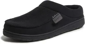 Dearfoams Mens Indoor/Outdoor Breathable Memory Foam Brendan Clog House Shoe Slipper with Wide Widths