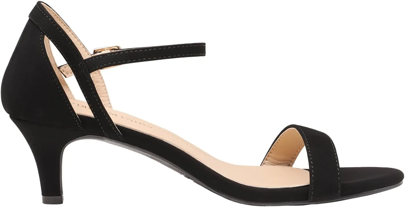 DREAM PAIRS Women's Lexii Fashion Stilettos Open Toe Pump Heel Sandals