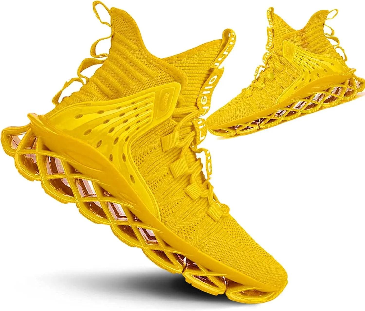 DUDHUH Women's Fashion Sneakers Running Shoes Womens Non Slip Comfortable Blade Type Athletic Walking Shoes for Women