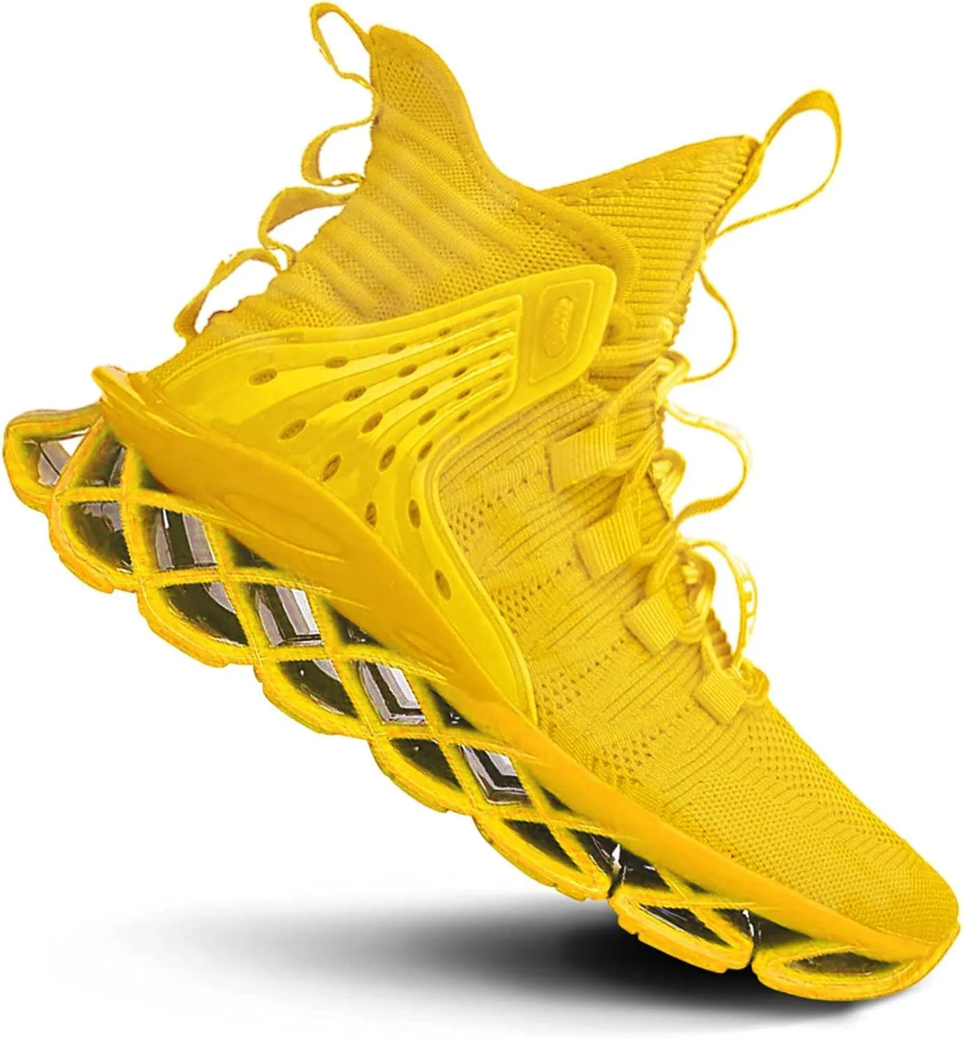 DUDHUH Women's Fashion Sneakers Running Shoes Womens Non Slip Comfortable Blade Type Athletic Walking Shoes for Women