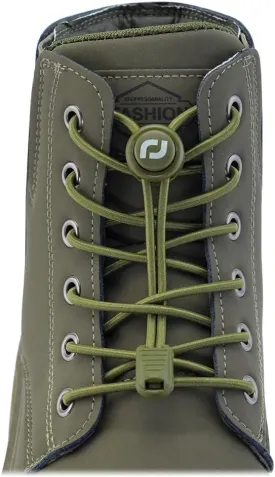 Extra Long No Tie Shoelaces - Elastic Tieless Round Boot Laces for Hiking Shoes, Work Boots and Running Sneakers