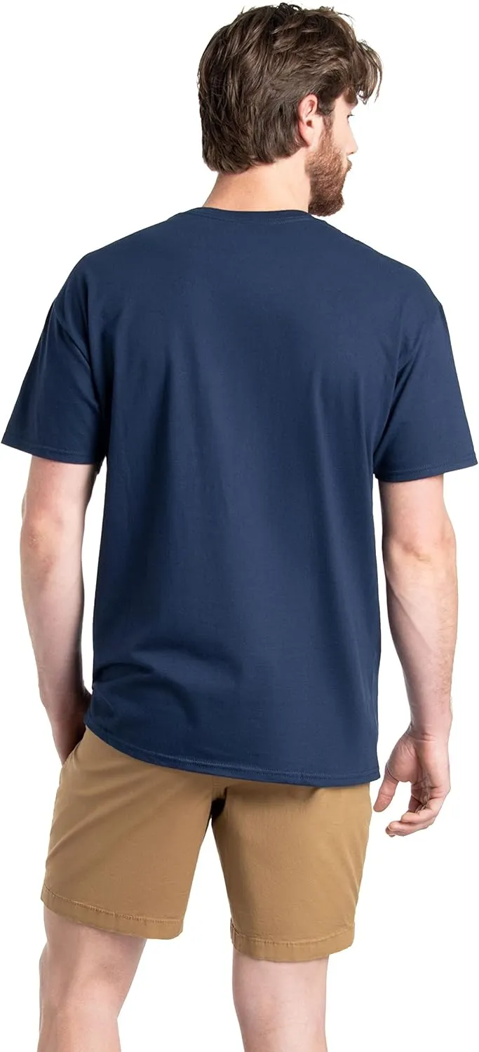 Fruit of the Loom Men's Eversoft Cotton T Shirts, Breathable & Moisture Wicking with Odor Control, Sizes S-4x