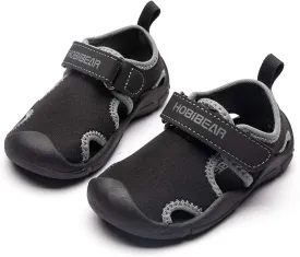 HOBIBEAR Boys Girls Water Shoes Quick Dry Closed-Toe Aquatic Sport Sandals Toddler/Little Kid