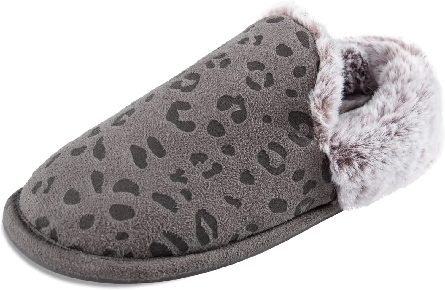 Jessica Simpson Women's Plush Fashion Scuff Slipper House Shoe with Memory Foam
