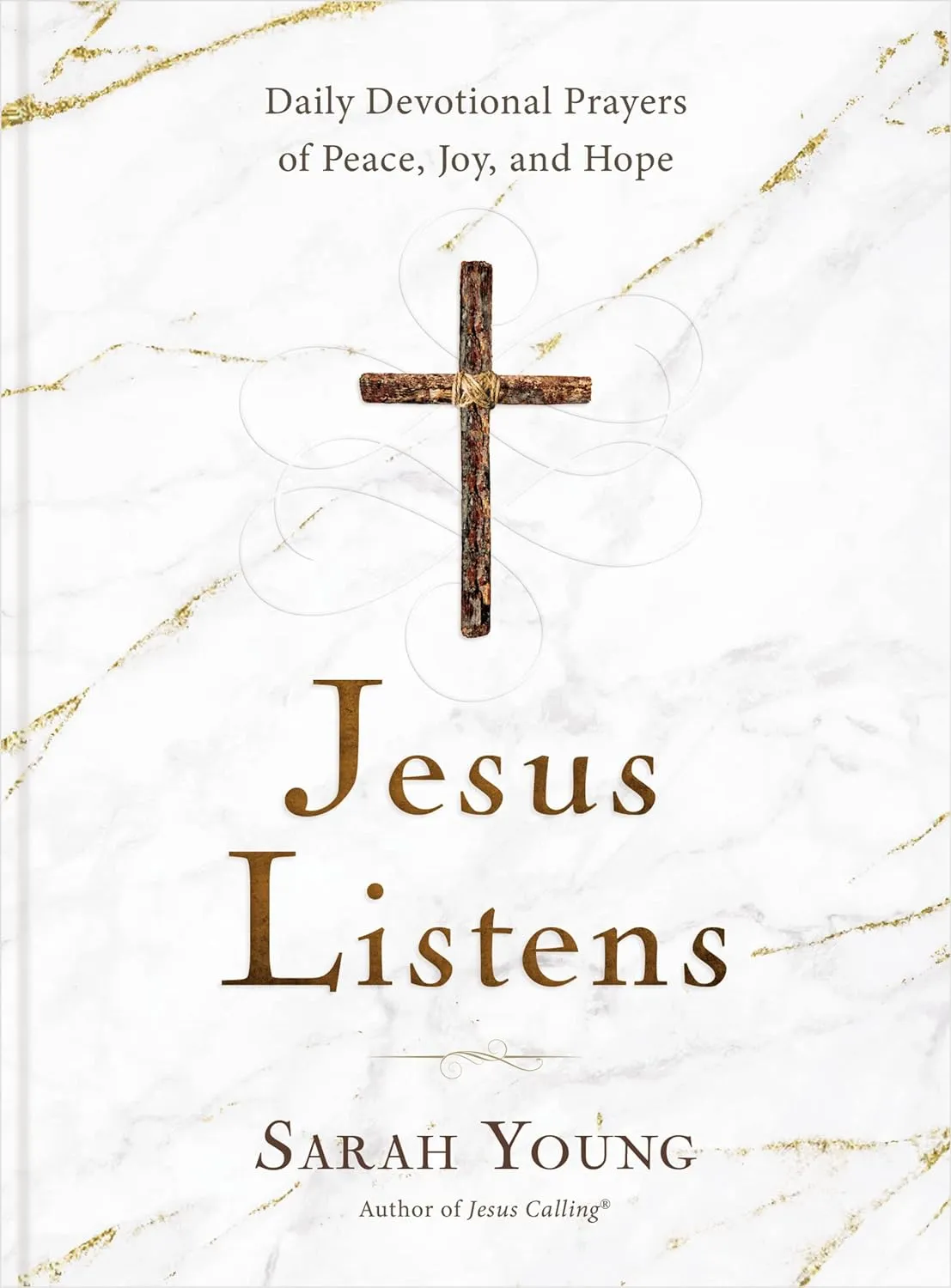 Jesus Listens: Daily Devotional Prayers of Peace, Joy, and Hope (A 365-Day Prayer Book) Hardcover  October 5, 2021