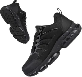 LIANGGO Steel Toe Sneakers for Men Women Safety Composite Toe Shoes Lightweight Work Shoes Indestructible Air Cushion Zapatos de Trabajo para Hombres Mujer