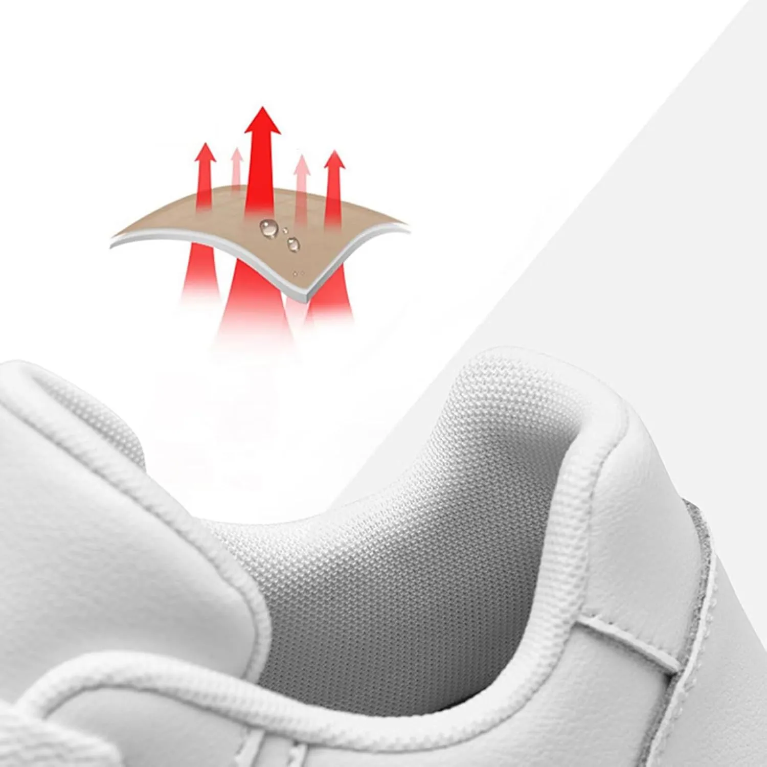 Men's Casual Sneakers Walking Shoes 2.36 Inches Taller Invisible Height Increasing Elevator Breathable Leather Lace up Dress Shoes
