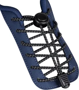 No Tie Shoelaces - Tieless Elastic Shoe Laces - Strong Lock Shoelaces for Sneakers - One Size Fits All for Adults and Kids