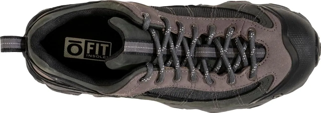 Oboz Men's Firebrand II Low B-Dry, Gray, 13 Wide