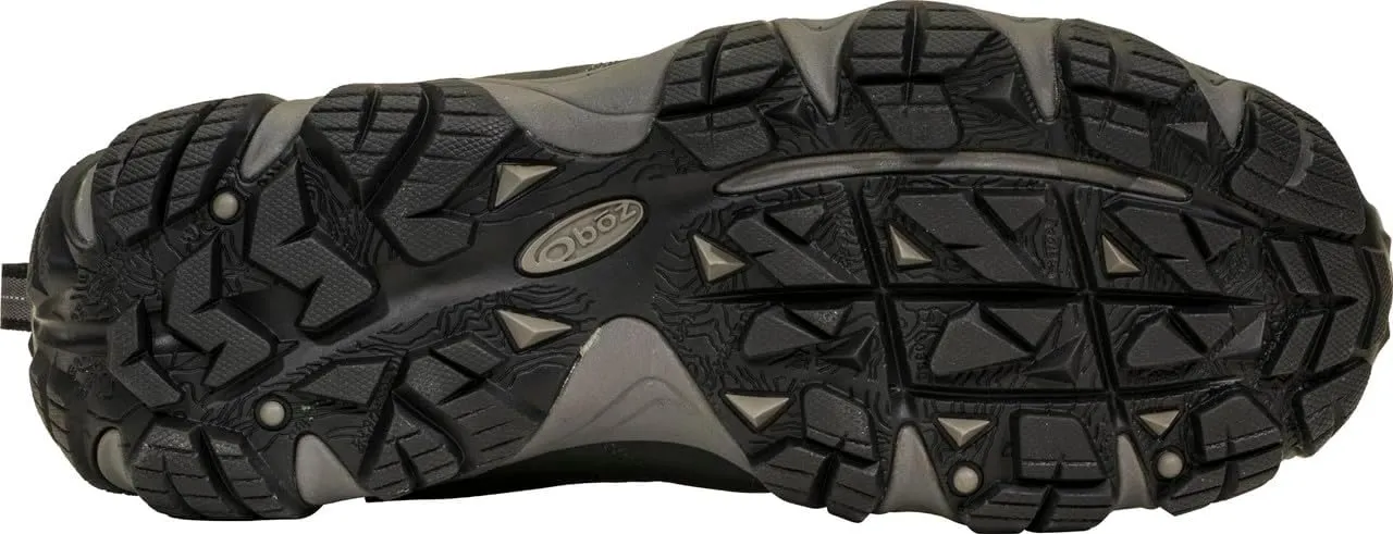 Oboz Men's Firebrand II Low B-Dry, Gray, 13 Wide