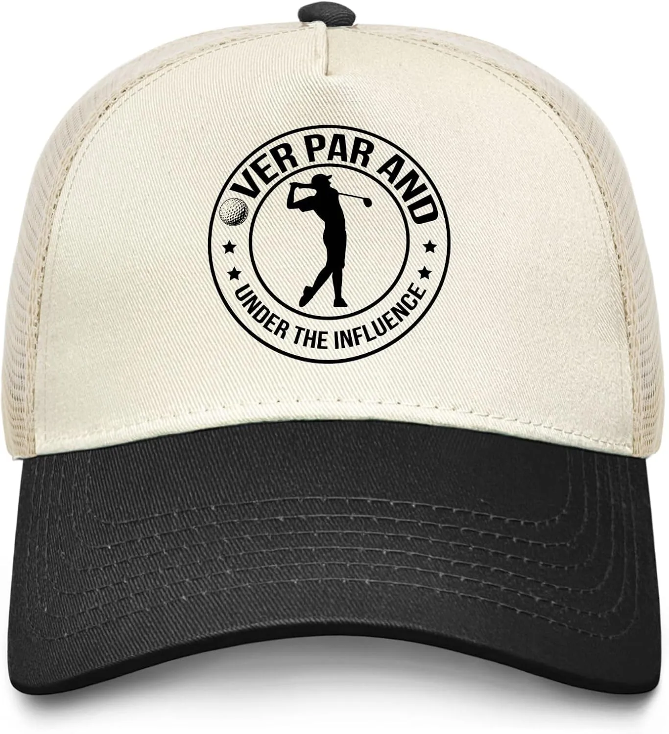 Over Par and Under The Influence Hat Golfer Gifts for Men for Men Golf Birthday Gifts for Mens