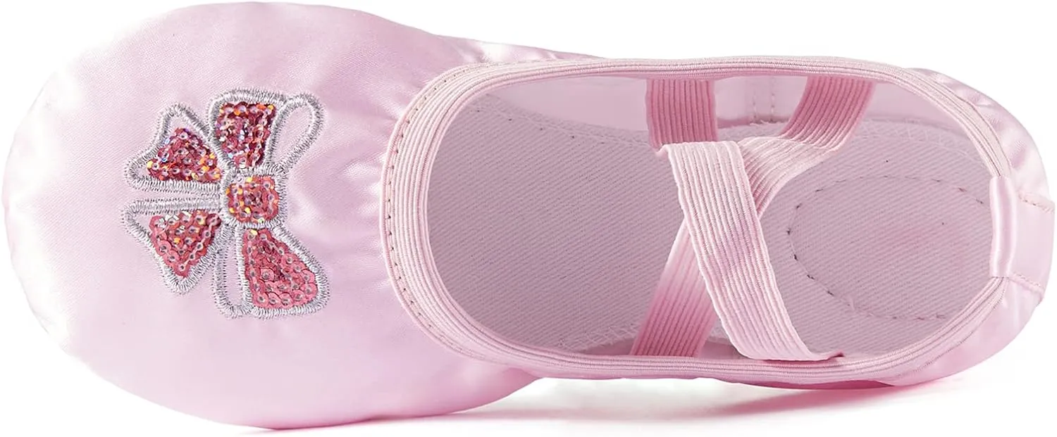 Phineein Girls Ballet Shoes for Practice Ballet Slipper for Dancing