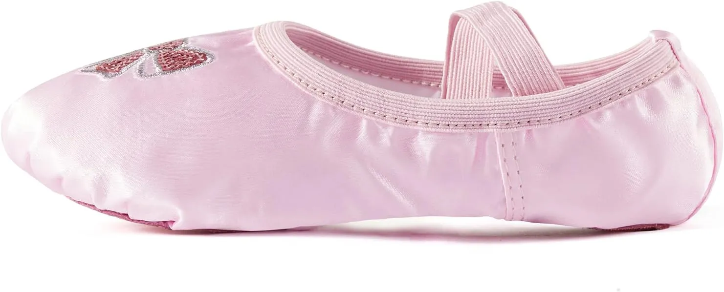 Phineein Girls Ballet Shoes for Practice Ballet Slipper for Dancing