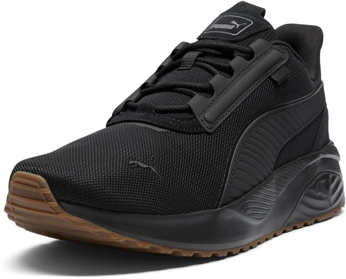 PUMA Men's Pacer 23 Shoes, Feather Gray-Black-Team Royal, 12