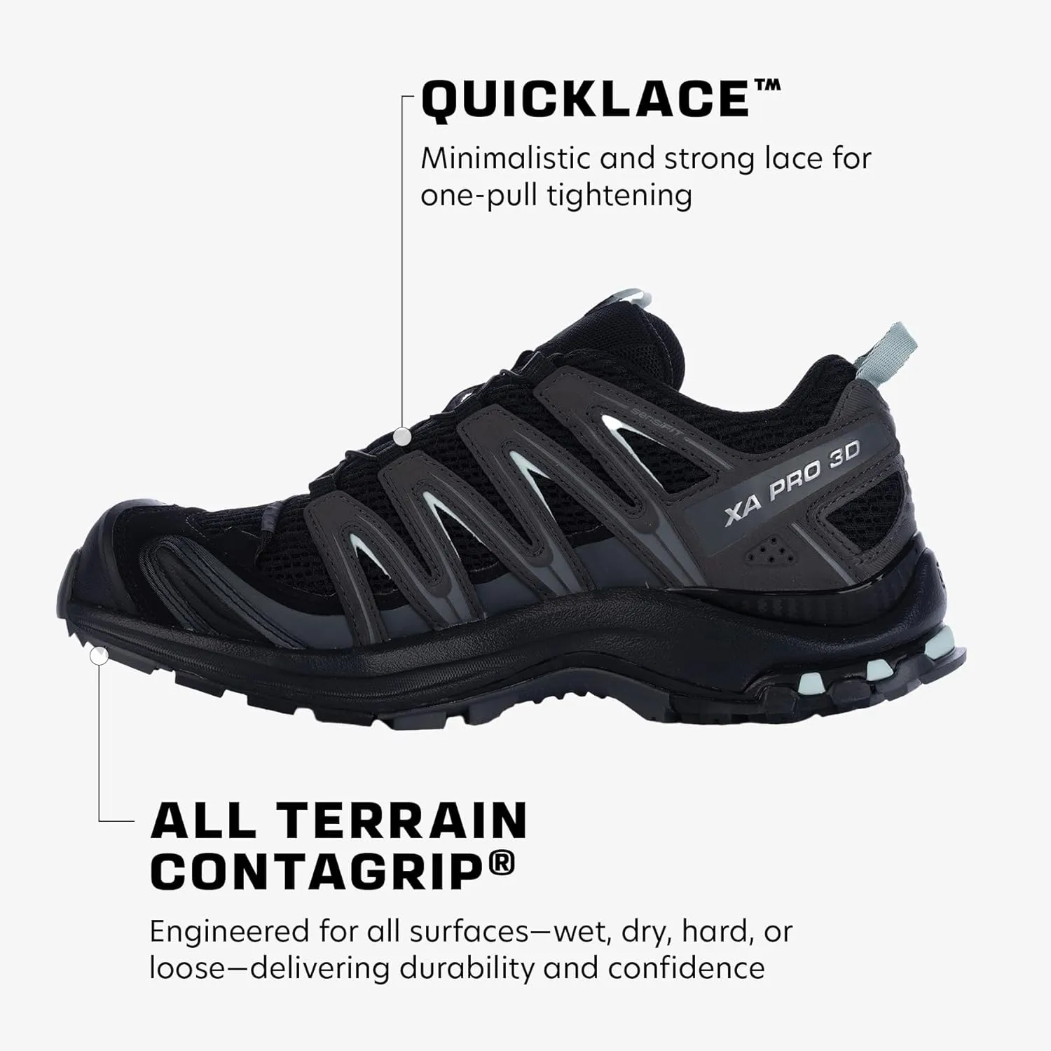 Salomon Womens XA PRO 3D Trail Running Shoes