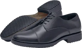 Shoes for Crews Senator, Men's Soft Toe Uniform Dress and Work Shoes, Slip Resistant, Water Resistant, Black, Size 13