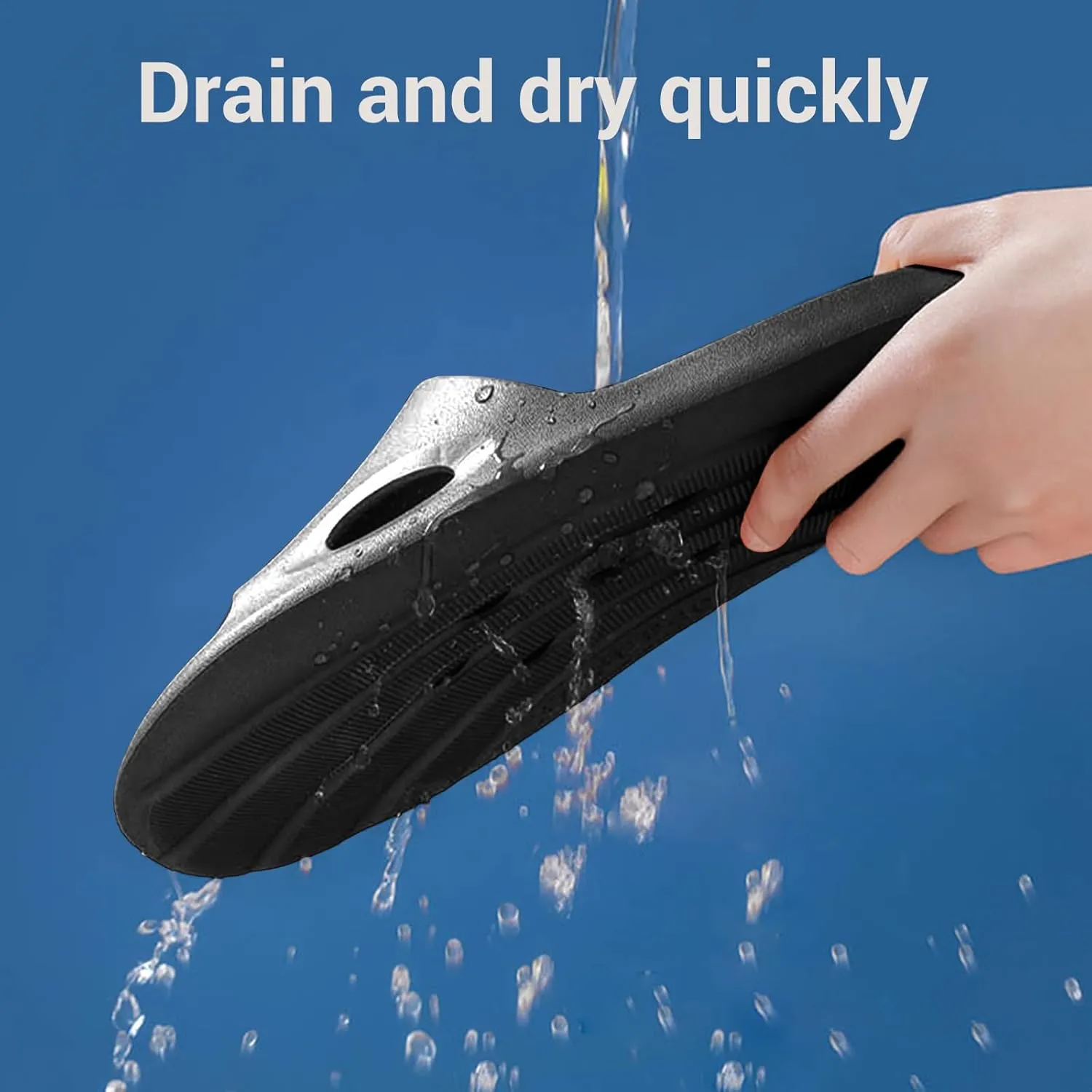 Shower Shoes Quick-Dry Non-Slip Bathroom Slippers for Men & Women,Quick-Dry Non-Slip, Home Slides Dorms, Gym, Pool, Spa, Camping, Beach