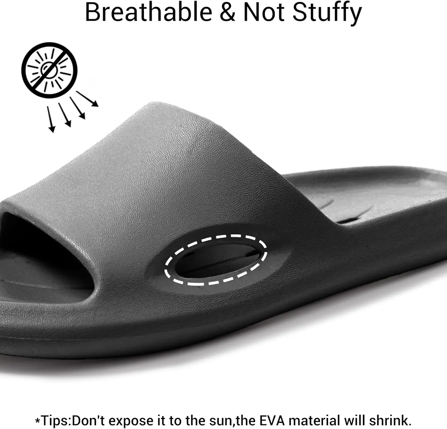 Shower Shoes Quick-Dry Non-Slip Bathroom Slippers for Men & Women,Quick-Dry Non-Slip, Home Slides Dorms, Gym, Pool, Spa, Camping, Beach