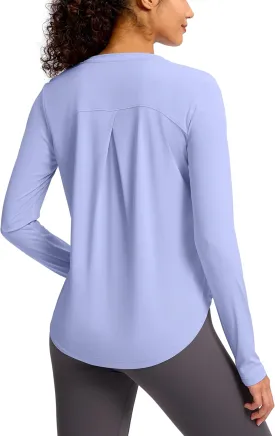 Soothfeel Women's UPF 50  Sun Shirts Long Sleeve SPF UV Protection Rash Guard Lightweight Quick Dry Hiking Workout Tops