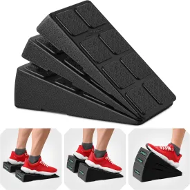 Squat Wedge - Squat Wedge Block 520 LBS Weight Capacity - Slant Board for Calf Stretching - Calf Stretcher Slant Board - yoga blocks