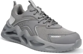 Steel Toe Shoes for Men Women Safety Work Sneakers Indestructible Comfortable Lightweight Breathable Construction Sneakers Anti Smashing Puncture Proof Air Cushion