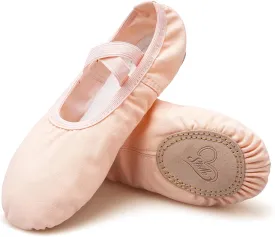 Stelle Ballet Shoes for Women Girls Canvas Ballet Slipper Dance Shoes Yoga Shoes