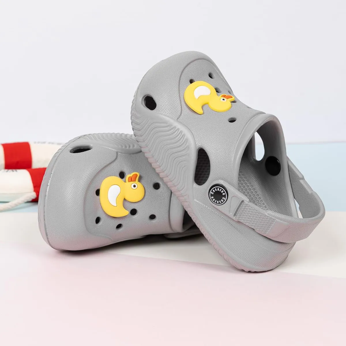 Toddler Cute Garden Clogs Boys Girls Slip On Shoes Summer Lightweight Outdoor Slides Sandals Infant Children Beach Pool Shoes (Toddler/Little Kids)