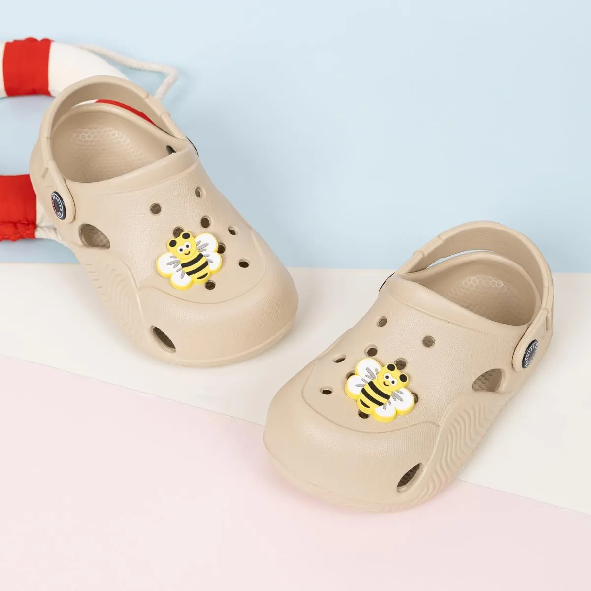 Toddler Cute Garden Clogs Boys Girls Slip On Shoes Summer Lightweight Outdoor Slides Sandals Infant Children Beach Pool Shoes (Toddler/Little Kids)