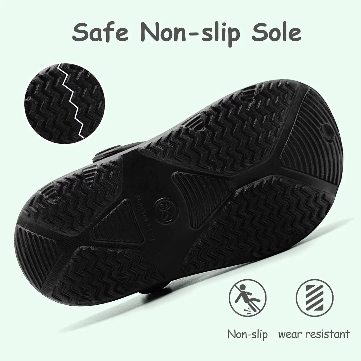Toddler Girls Boys Clogs Classic Garden Shower Beach Pool Swim Slip on Sandals Slides Children Kid Cute Water Shoes