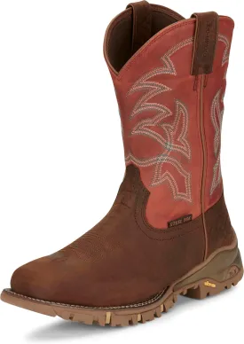 Tony Lama Men's Roustabout 11" Steel Toe Work Boot