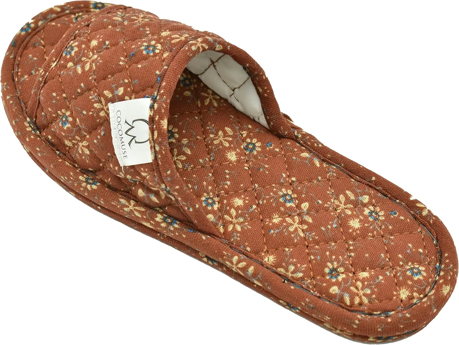 Ultralight Soft Indoor Open Toe Cotton linen Slippers Absorb Sweat Cloth Bottom House Slippers