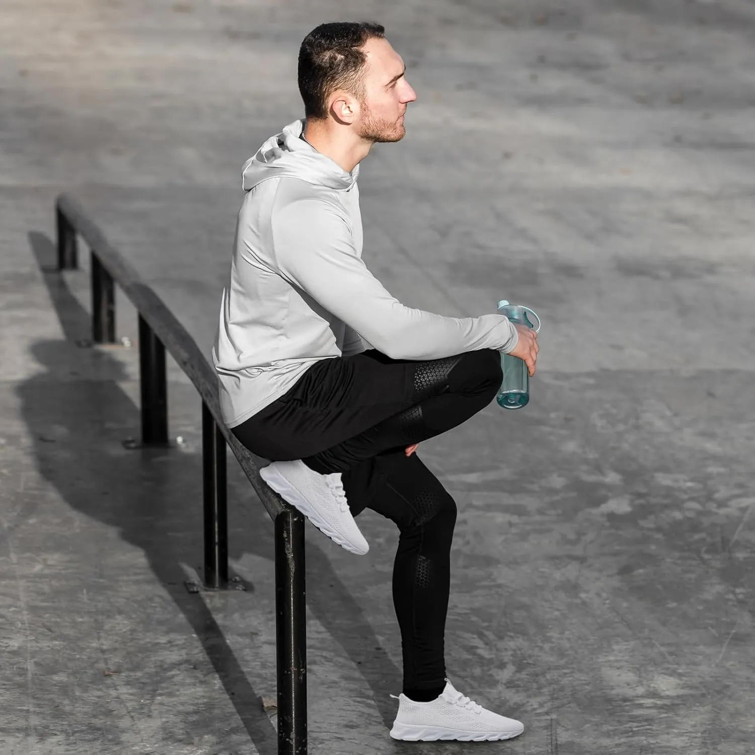 WCIDFY Mens Running Shoes Mesh Breathable Tennis Shoes Lightweight Walking Sneakers Comfortable for Gym