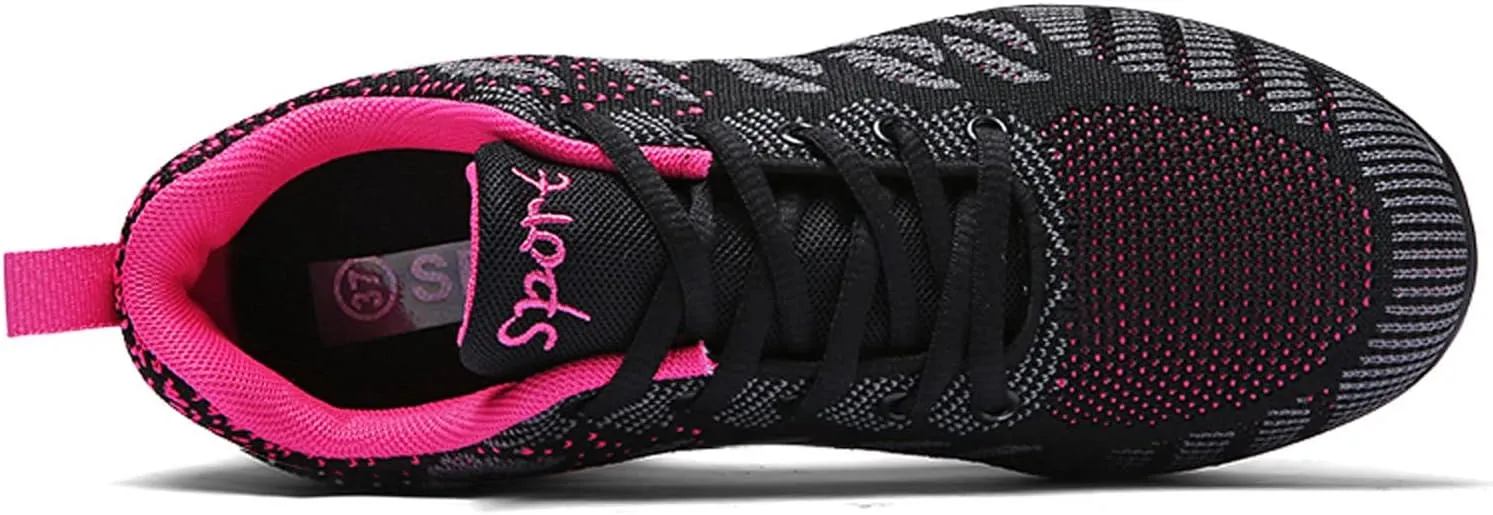 Women's Jazz Shoes Lace-up Dance Sneakers Lady Split Sole Air Cushion Modern Dance Shoes Platform