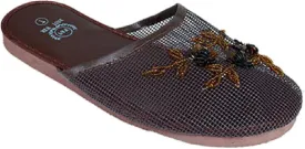 Women's Mesh Slippers With Sequin Available in 15 Colors