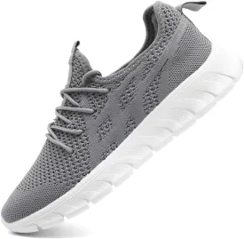 Women's Running Shoes Walking Sneakers Sports Athletic Workout Tennis Gym Casual Fashion Fitness Breathable Lightweight Comfortable Mesh Soft Shoe