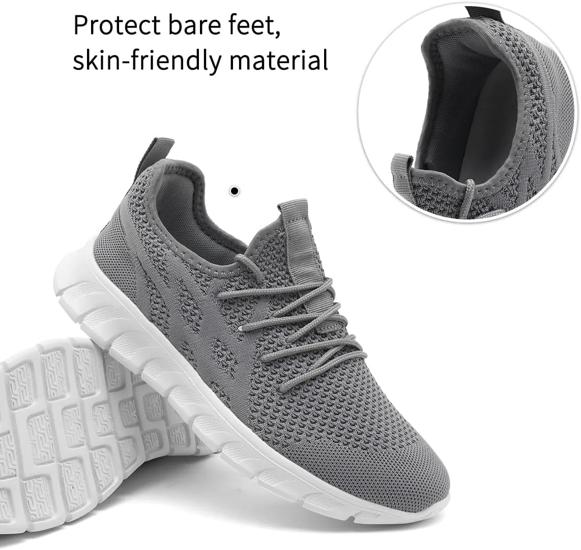Women's Running Shoes Walking Sneakers Sports Athletic Workout Tennis Gym Casual Fashion Fitness Breathable Lightweight Comfortable Mesh Soft Shoe